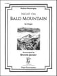 Night on Bald Mountain Organ sheet music cover